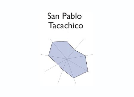 Gr&aacute;fico radial de ANTIGUO CUSCATLAN