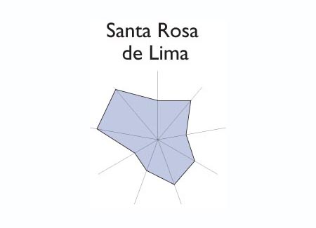 Gr&aacute;fico radial de SAN LUIS TALPA
